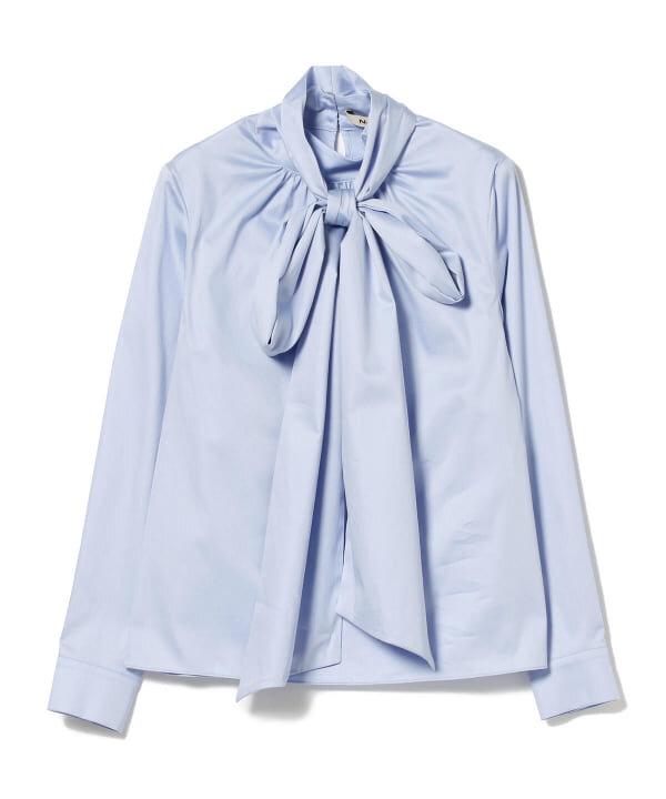 light blue blouse