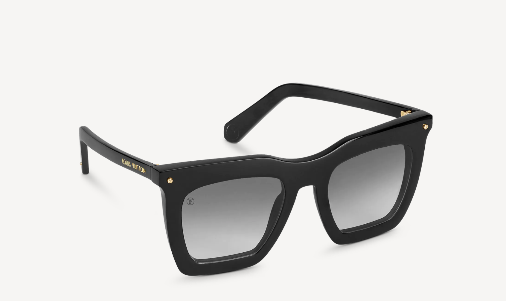 Louis Vuitton La Grande Bellezza Sunglasses in black — UFO No More