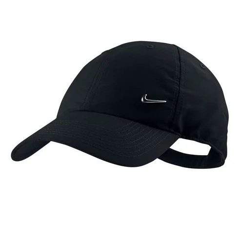 Metal swoosh shop cap