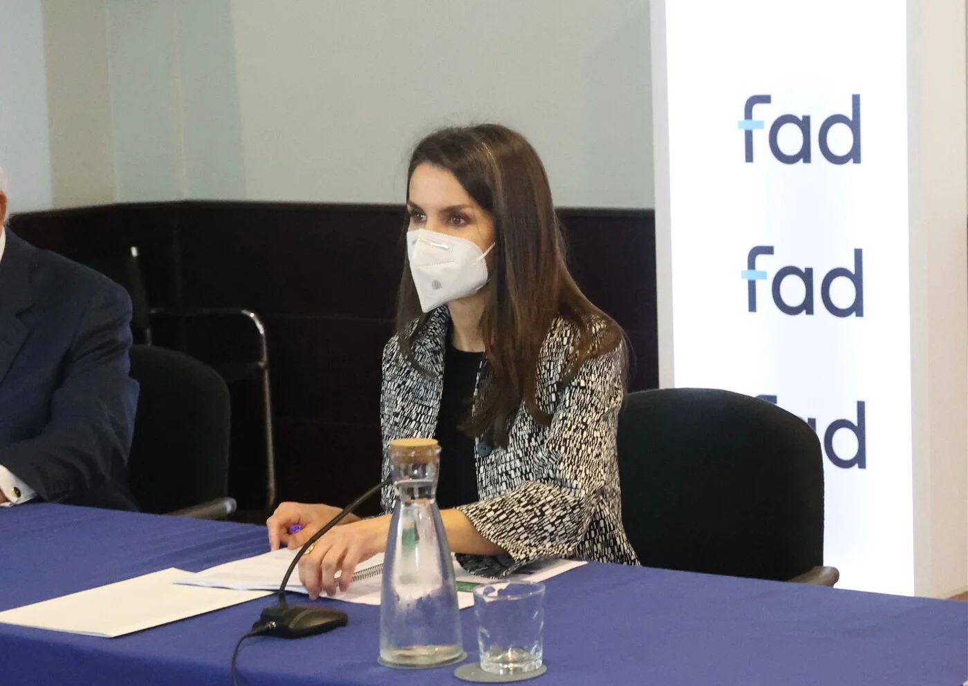 Queen Letizia attends Foundation for Help Against Drug Addiction meeting