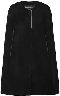 By Malene Birger Graziano Wool Cape in Black