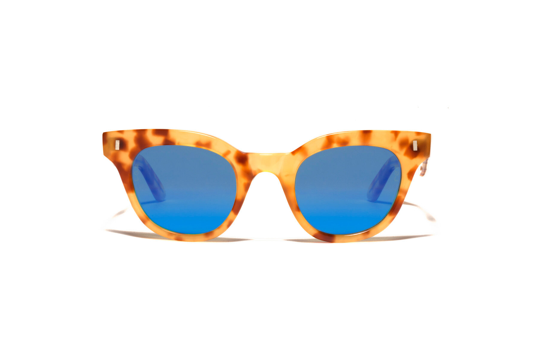 L.G.R Turkana Sunglasses in Havana Miele 52 :: Flat Blue Mirror.jpg