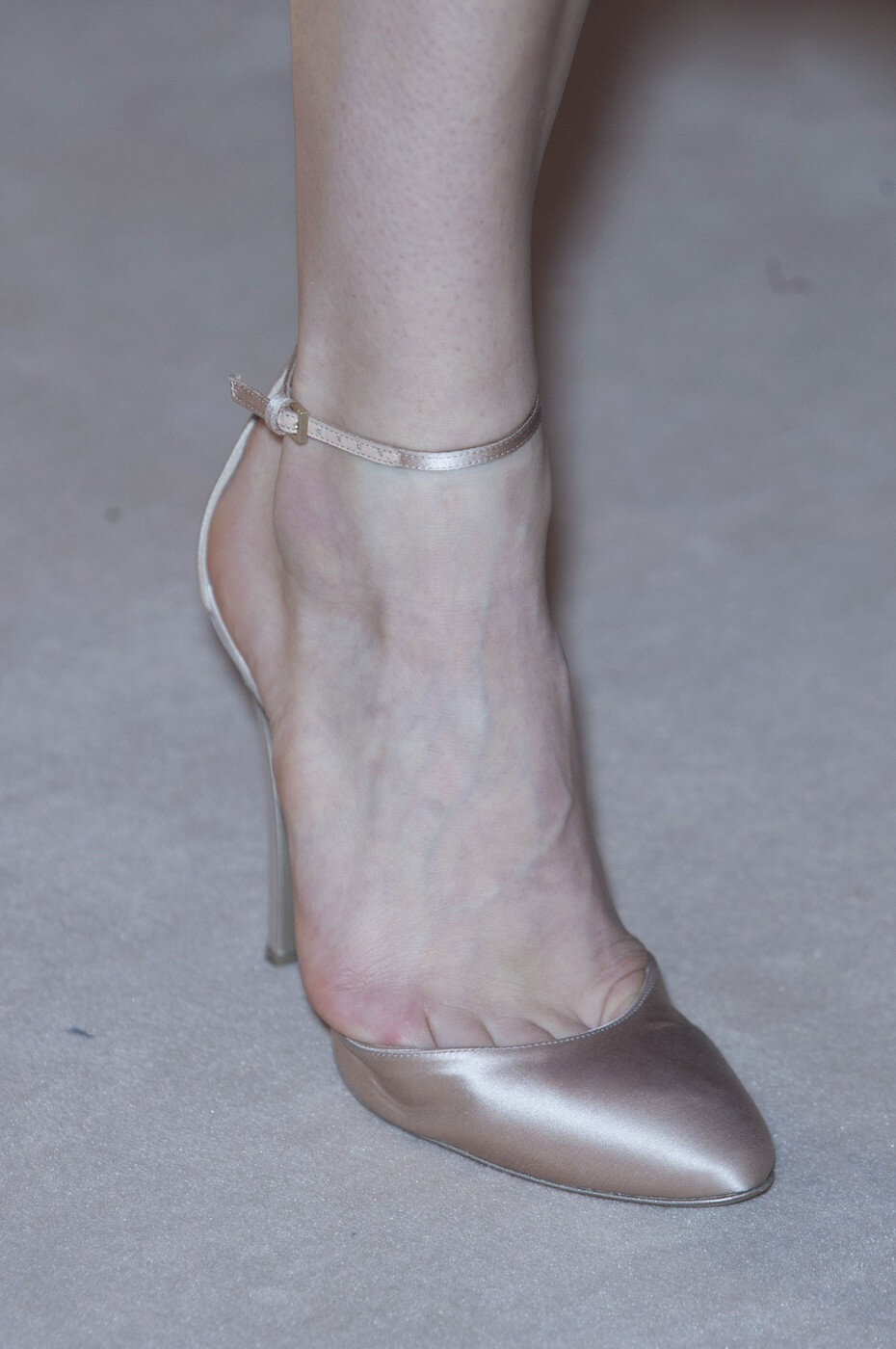 Armani Privé Ankle-Strap D'Orsay Pumps in Nude Silk.jpg