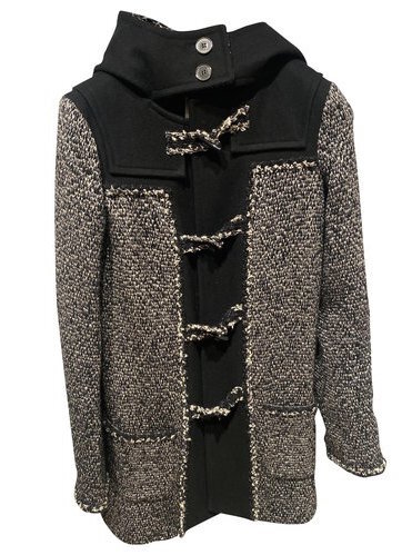 Chanel Contrast Tweed Duffle Coat.jpg