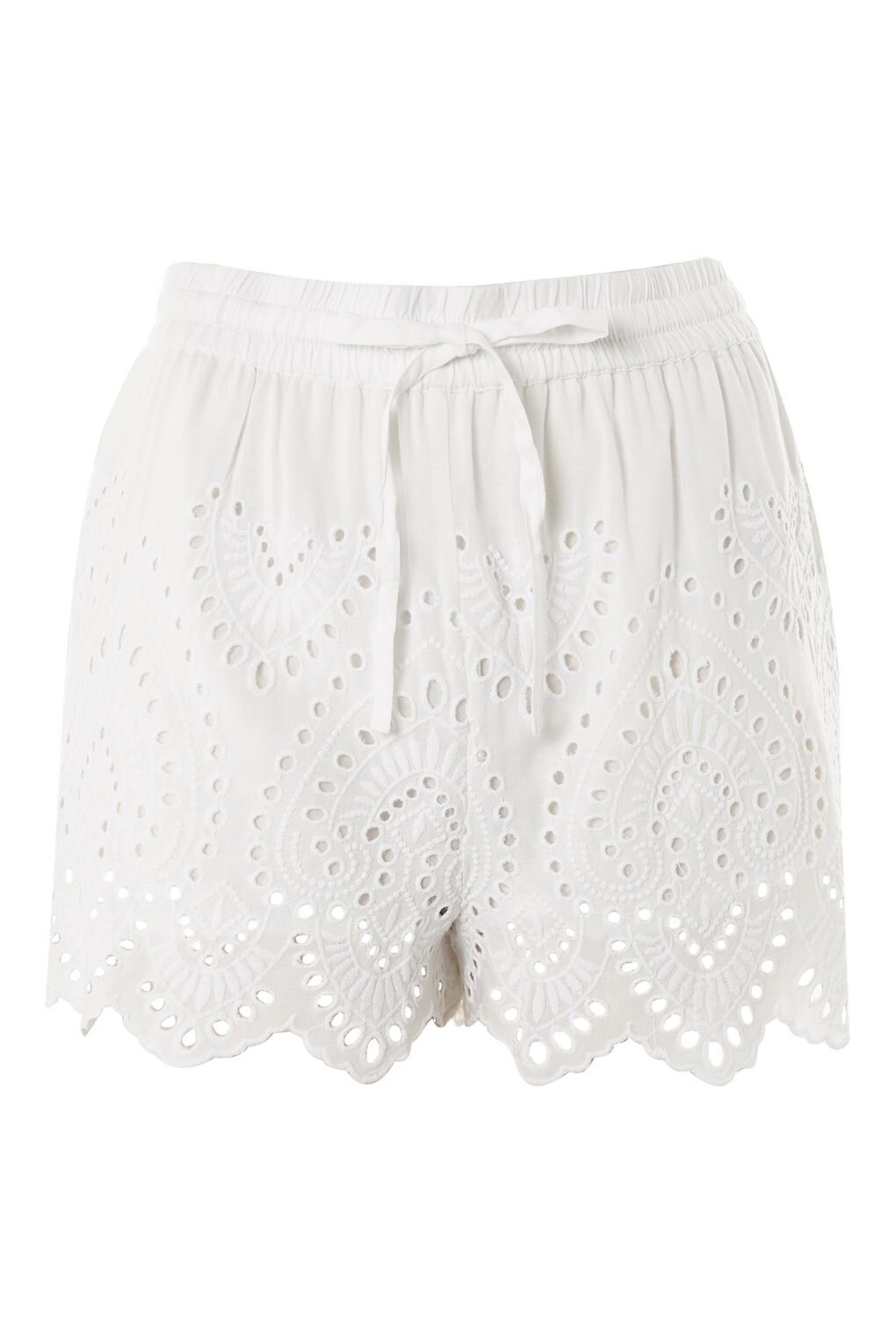Topshop Cutwork Broderie Shorts — UFO No More