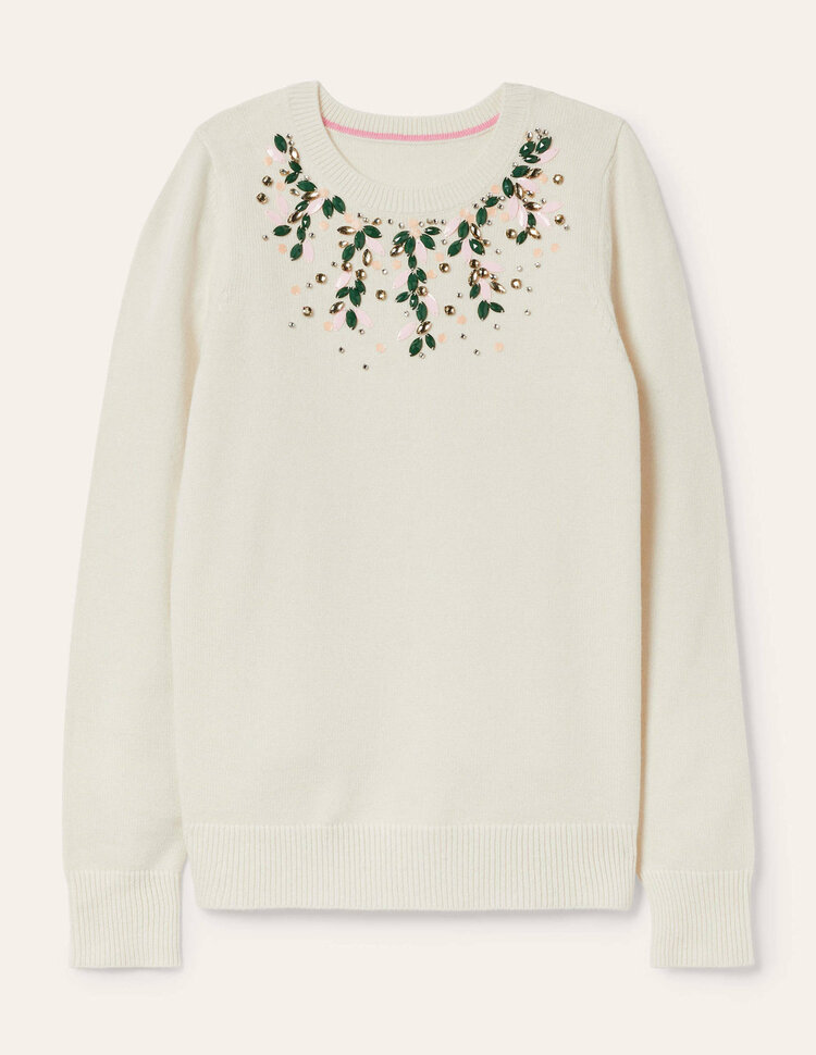 Boden Montrose Embellished Sweater — UFO No More