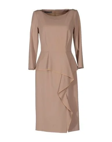 Alberta Ferretti Cascading Ruffle Dress