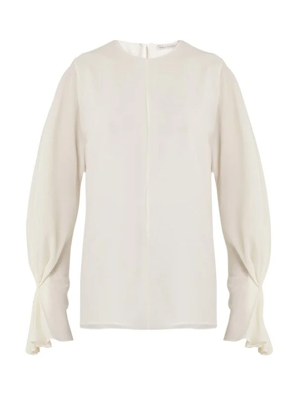 Emilia Wickstead Dana Silk Organza Blouse