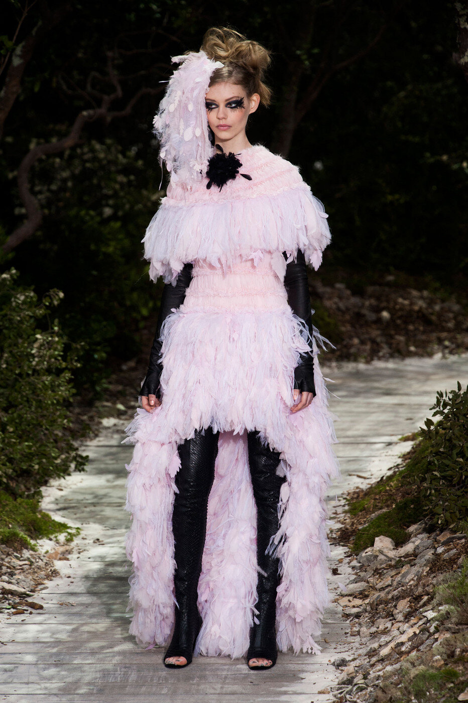 Chanel HC Feather High-Low Gown — UFO No More