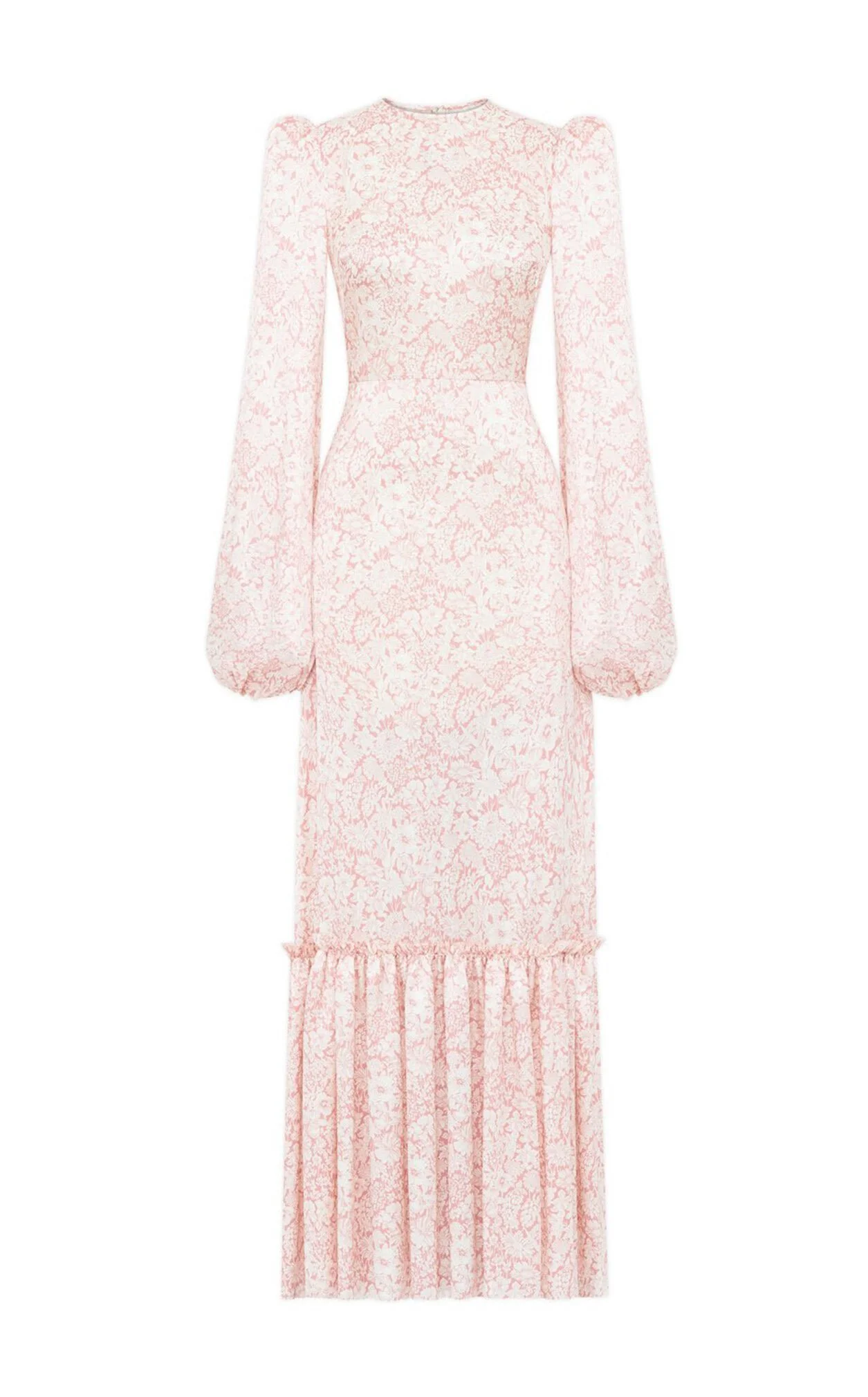 The Vampire's Wife The Belle Dress in Luna Meadow Silk