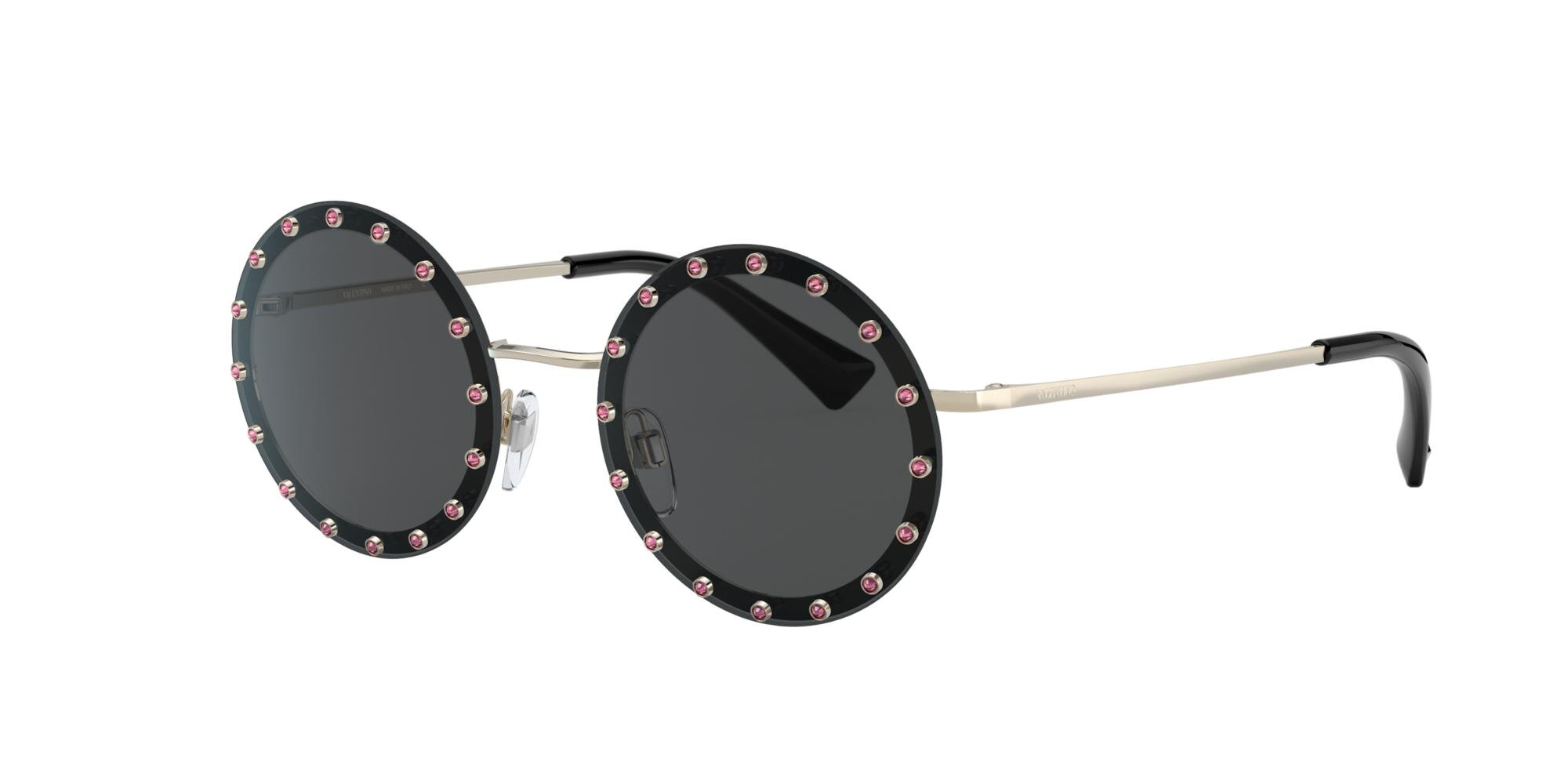 Valentino VA2010B Sunglasses in Gold:Grey.jpg