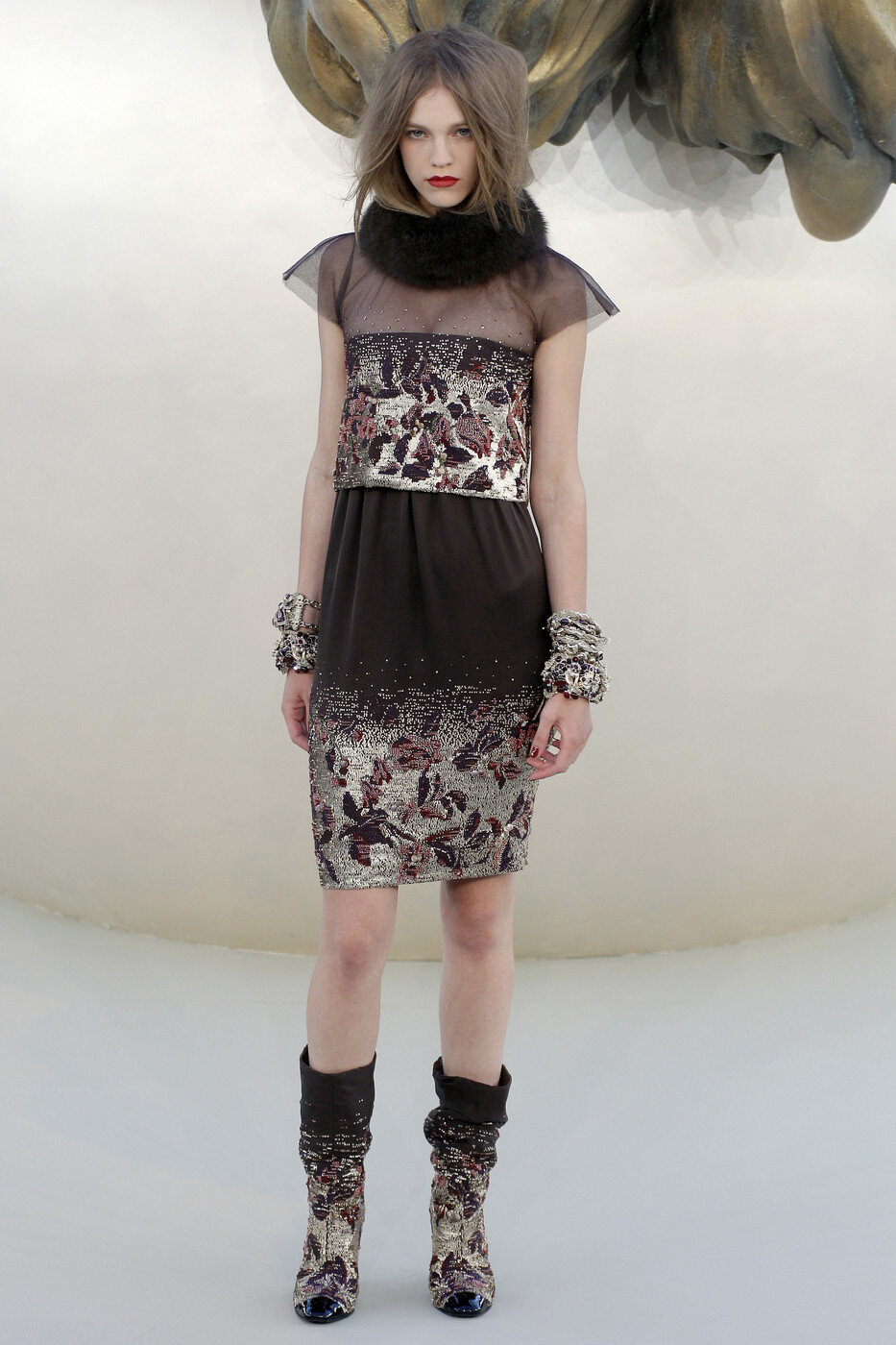 Chanel HC Beaded Dress with Tulle Yoke.jpg