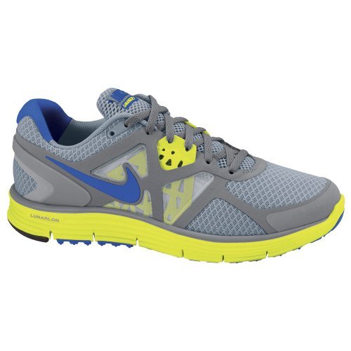 Nike Lunarglide 3 Running Shoes in Stealth Treasure Blue Cool Grey High Voltage UFO No More