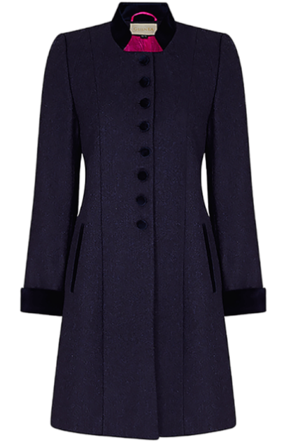 Guinea London Wilton Coat in Navy Wool.png