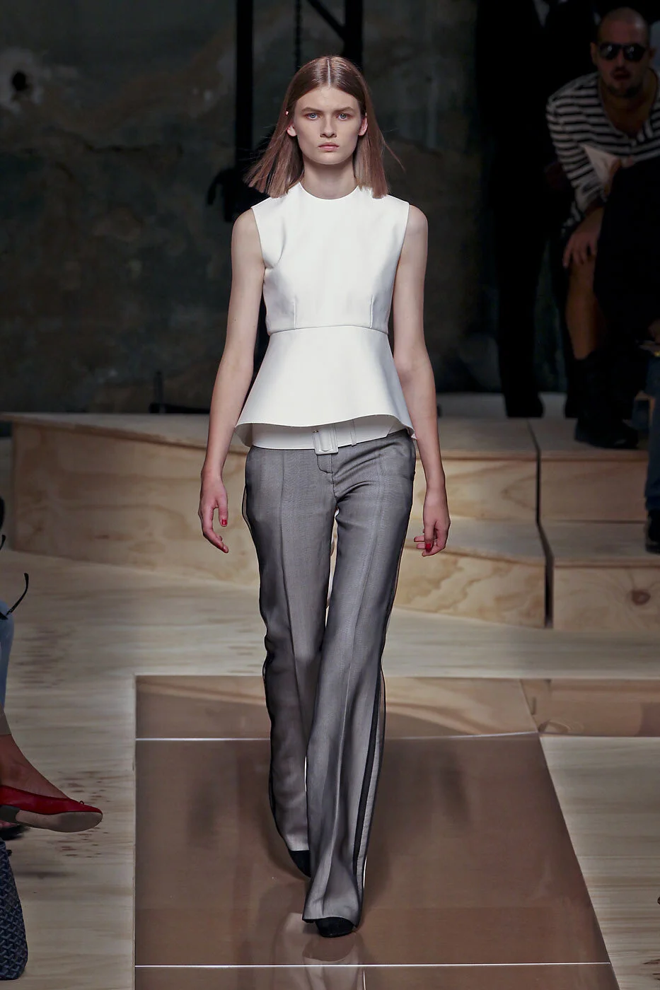 Céline Two-Tone Trousers