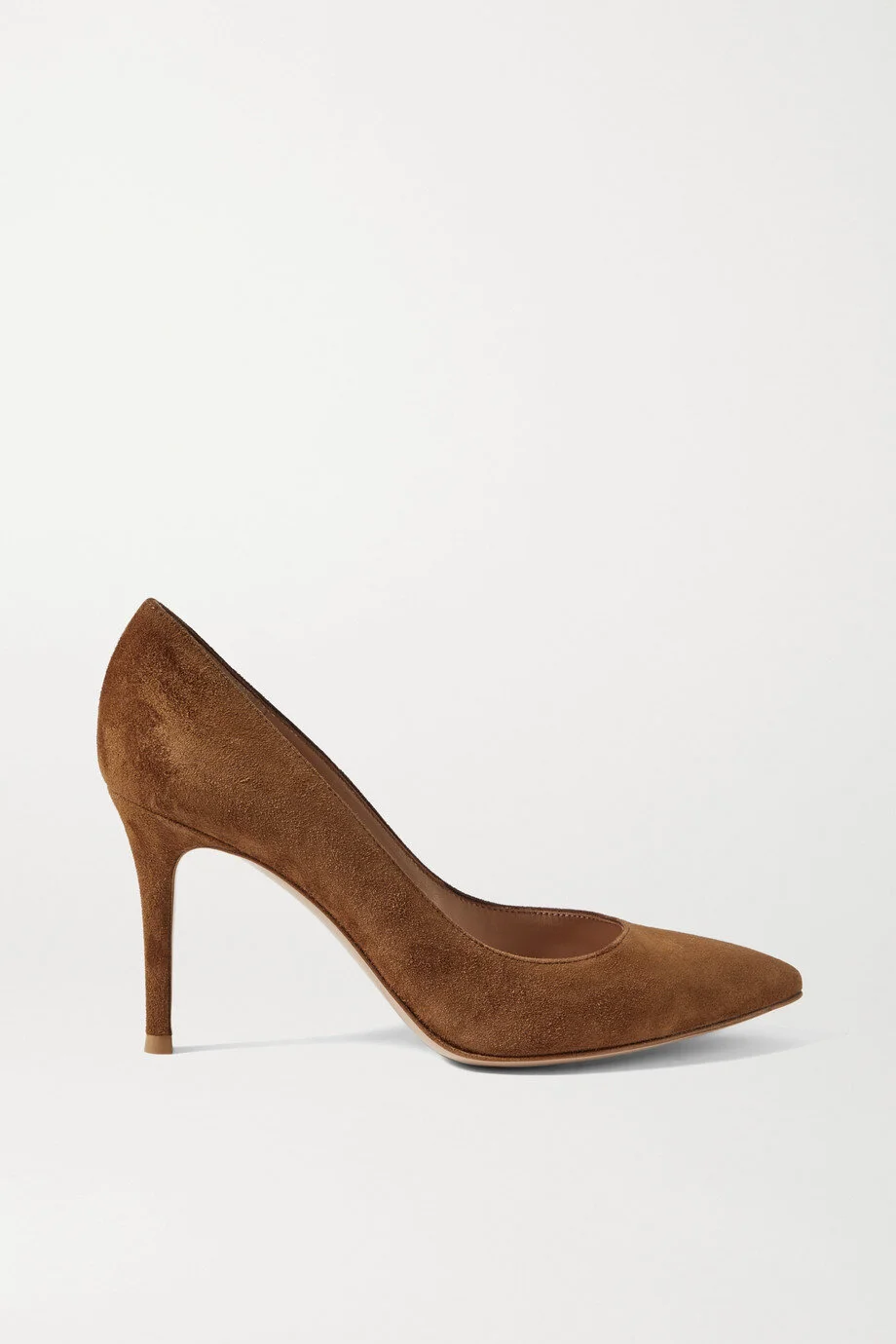Gianvito Rossi Gianvito 85 Pumps in Brown Suede