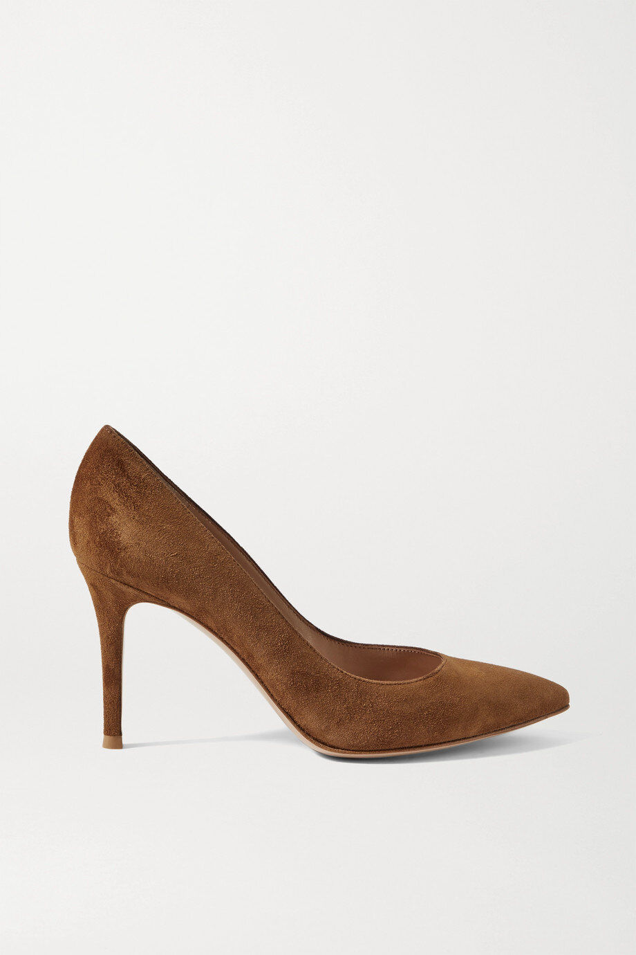 det er nytteløst Kloster skrue Gianvito Rossi Gianvito 85 Pumps in Brown Suede — UFO No More