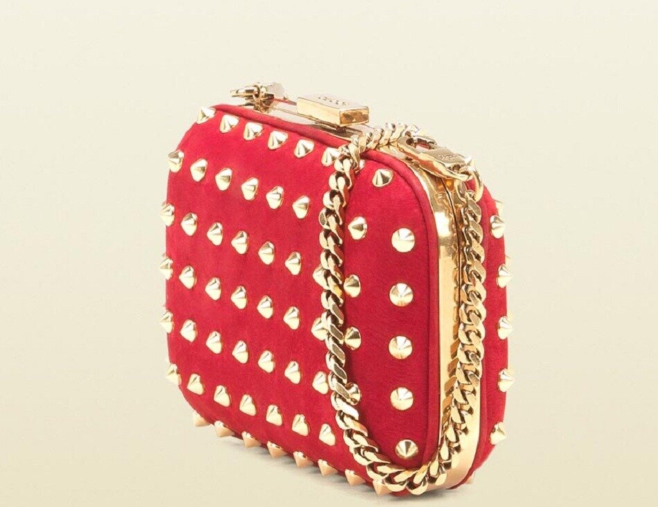 Gucci Studded Broadway Clutch in Red.jpg
