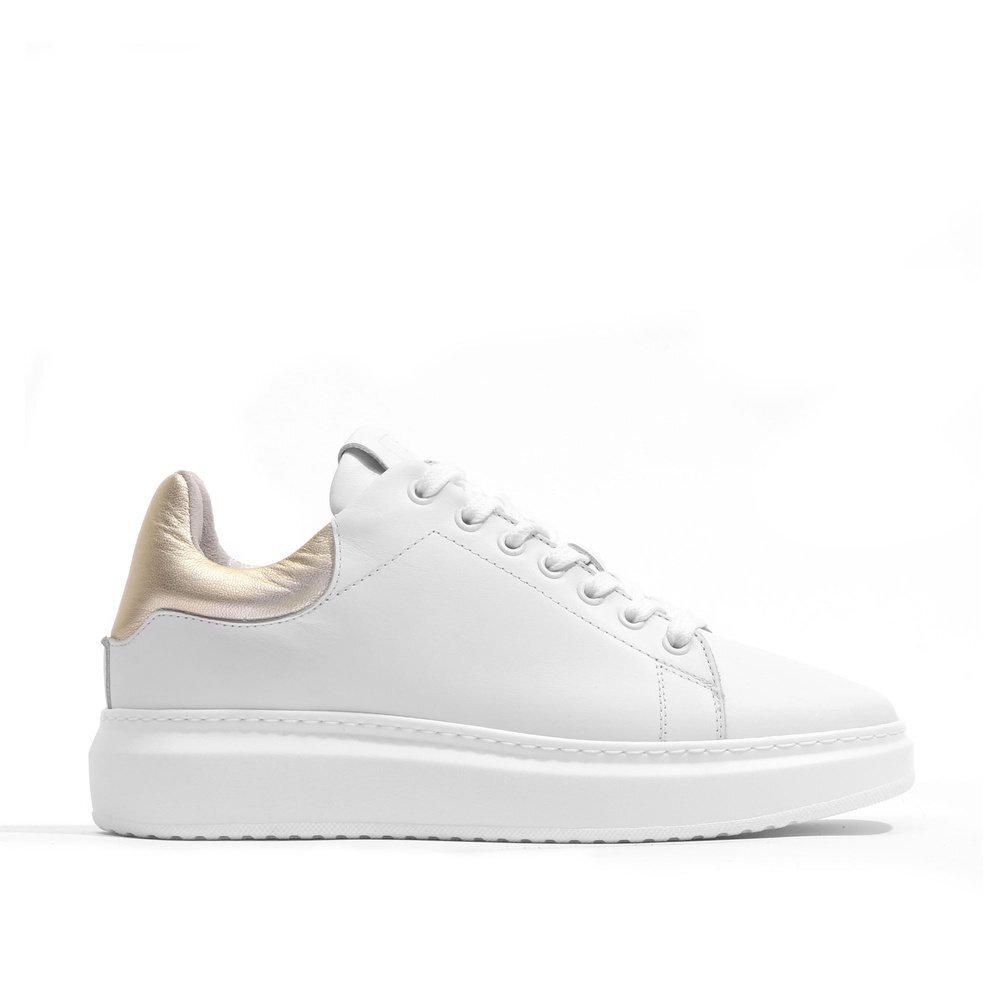 Stinaa.J Nelly Sneakers in White Leather — UFO No More