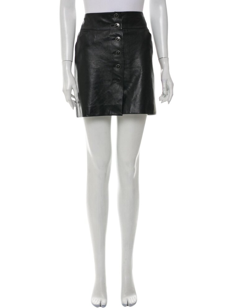 Chanel tweed skirt black - Gem
