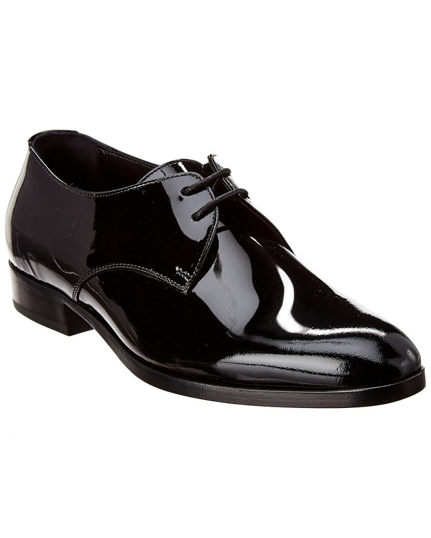 Saint Laurent Wyatt Derby Shoes in Black Patent Leather.jpg