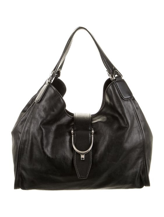 Gucci Stirrup Hobo Bag in Black Leather.jpg