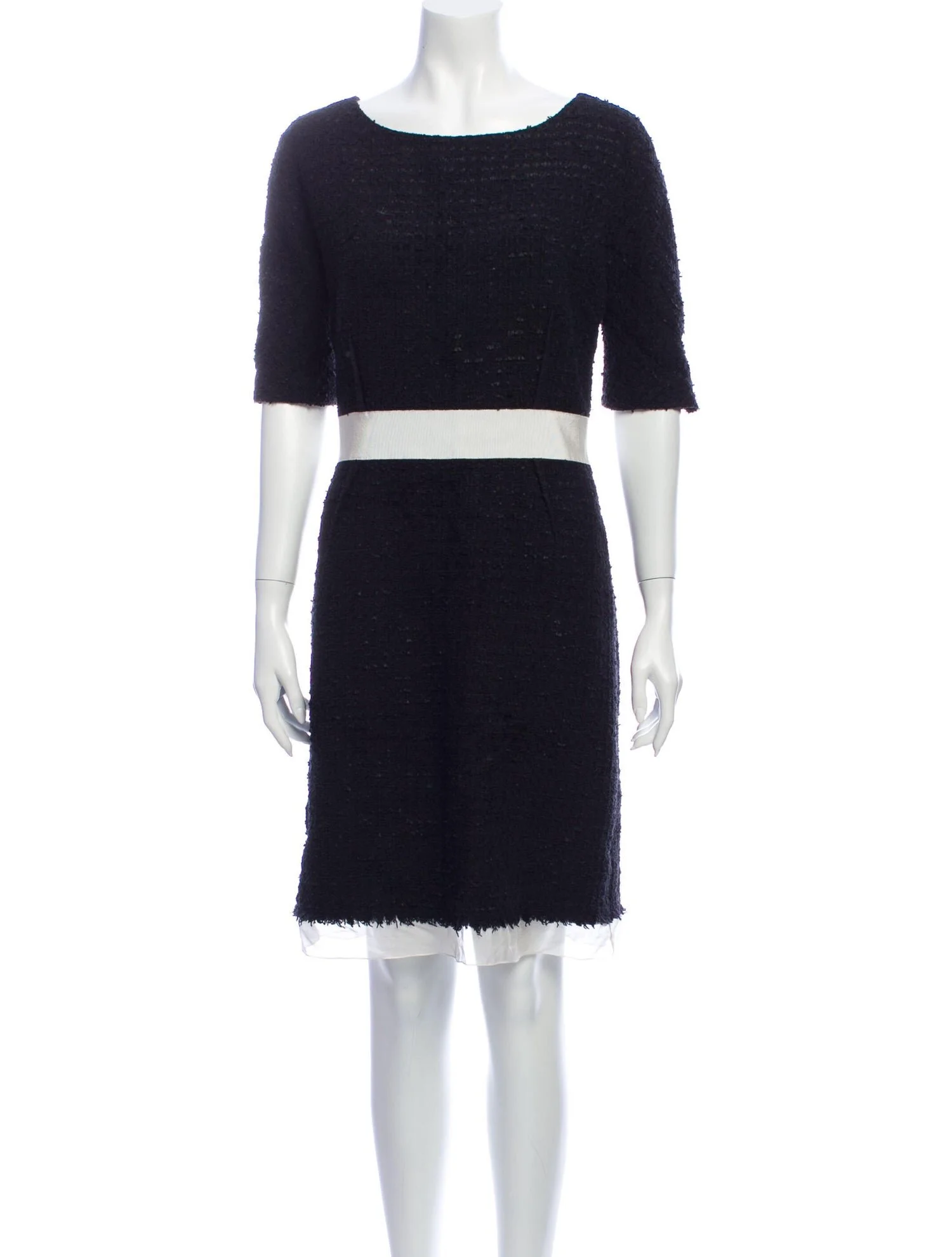 Giambattista Valli Scoop Neck Dress
