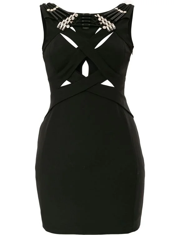 Gucci Cut-out Mini Dress