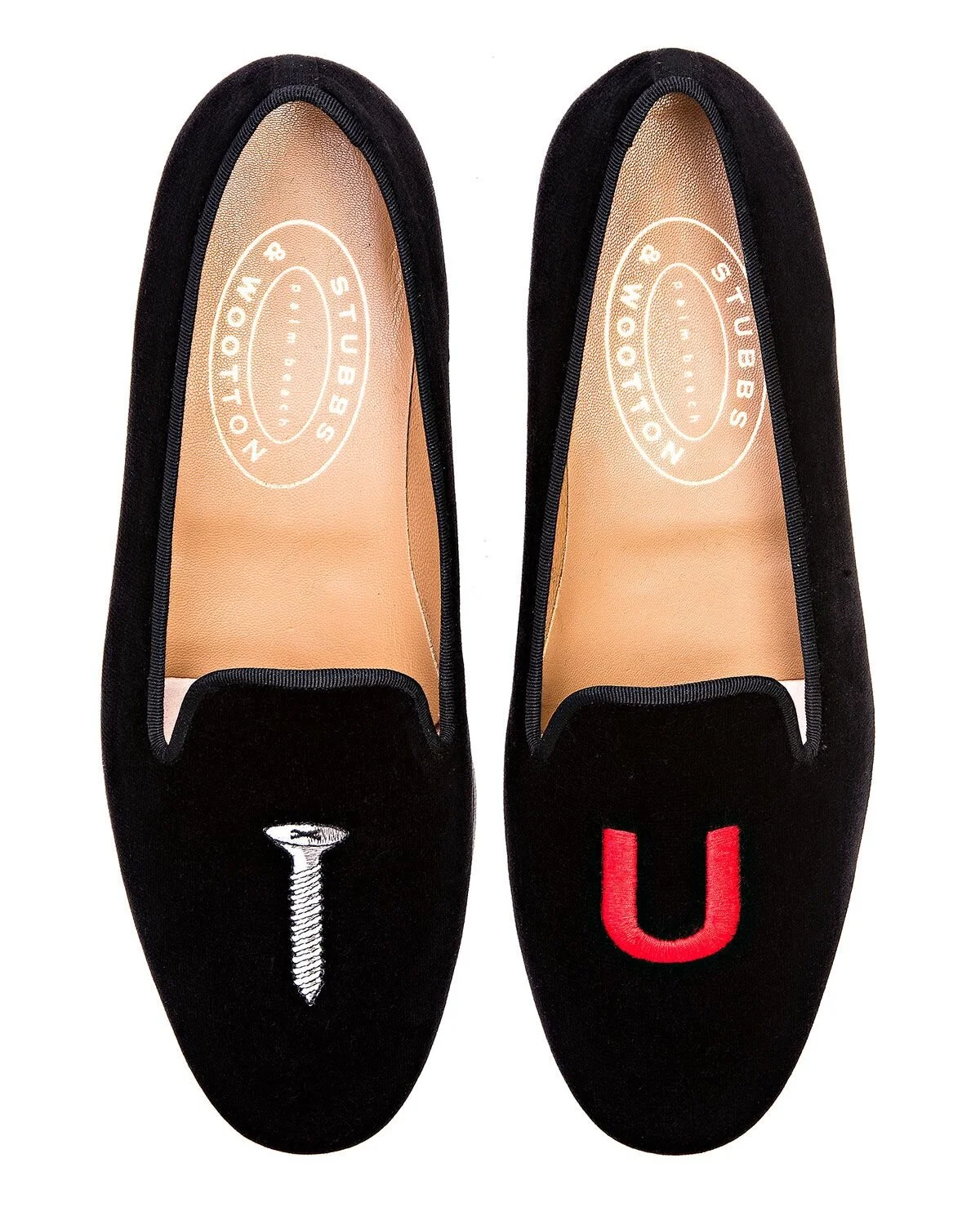 Stubbs & Wootton College Slippers in Black.jpg