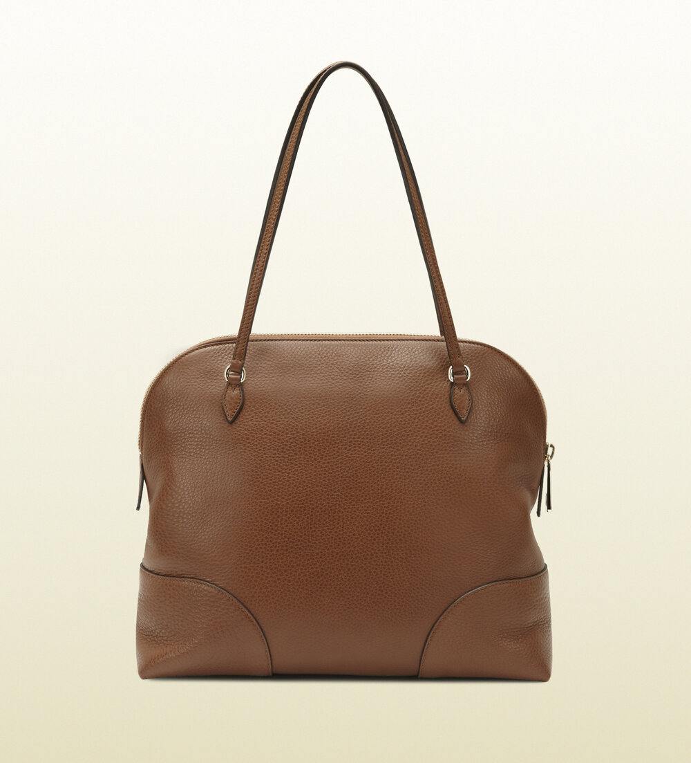 Gucci Bree Shoulder Bag in Brown Leather — UFO No More