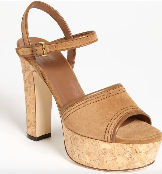 Gucci Danielle Platform Sandals in Brown — UFO No More