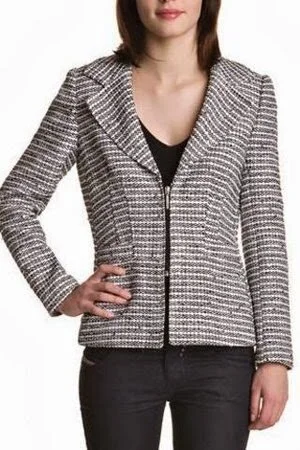 Felipe Varela Tweed Tailored Jacket