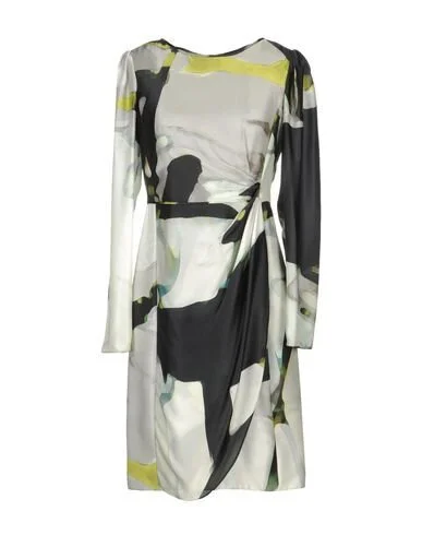 Armani Collezioni Abstract Koi Print Dress