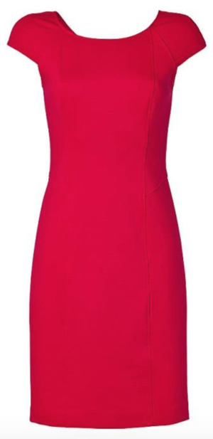 DKNY Cap Sleeve Sheath Dress
