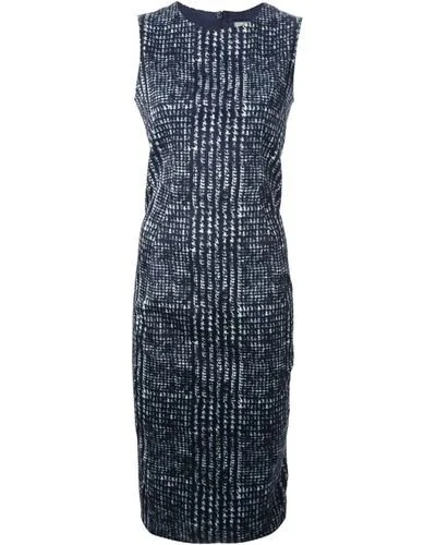 knee length dresses for ladies Audria Belted Midi Dress in Tidepool main image 0