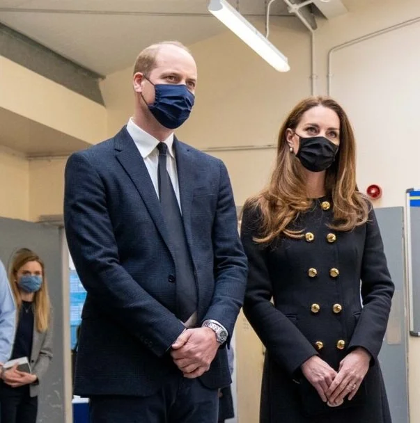 The Duke and Duchess of Cambridge visit RAF Air Cadets' 282 Squadron in London