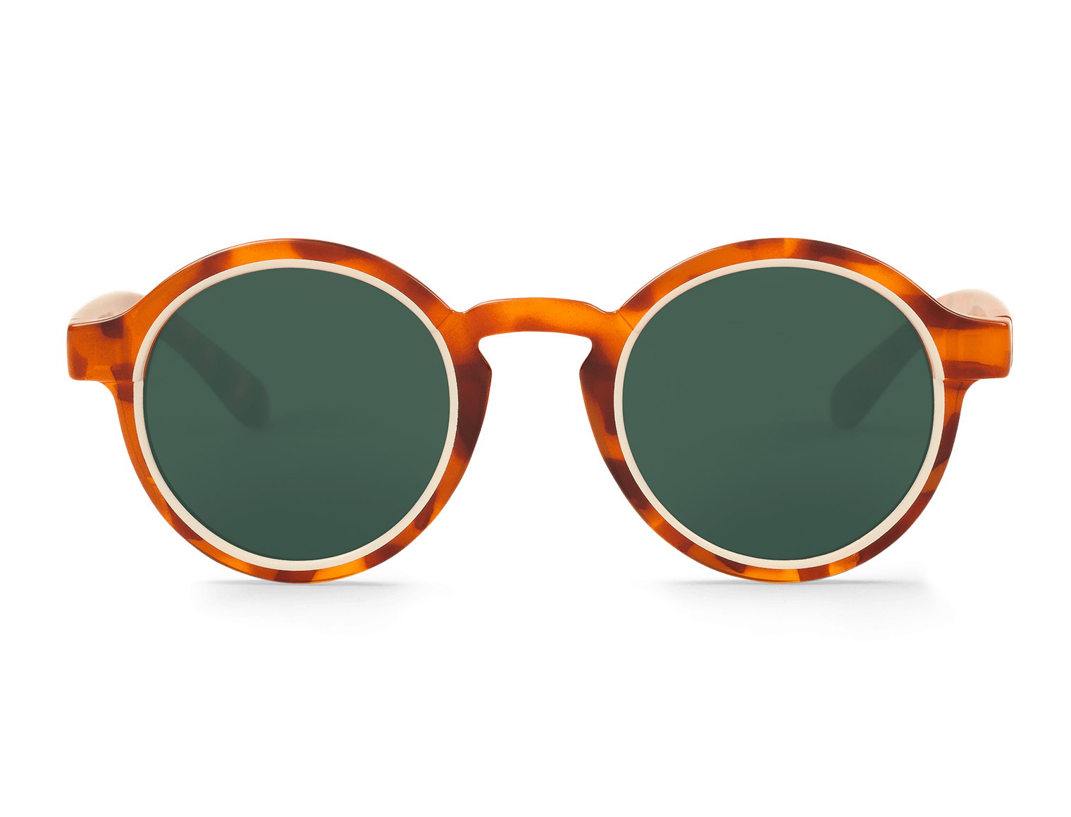 Mr Boho Jordaan Sunglasses in Circular Cream:Leo Tortoise.png