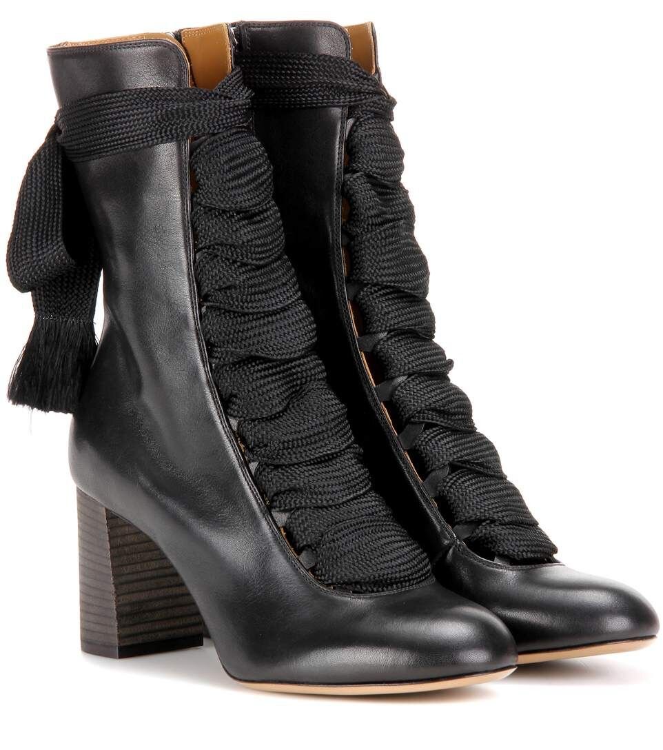 Chloé Harper Ankle Boots in Black — UFO No More