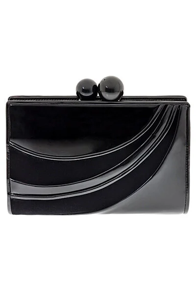 Giorgio Armani Swoosh Box Clutch