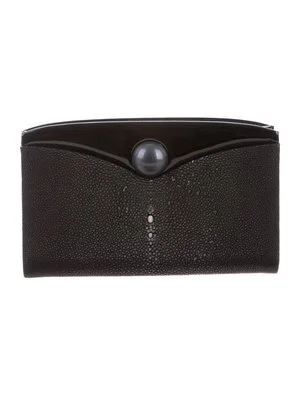 Giorgio Armani Pebbled Clutch