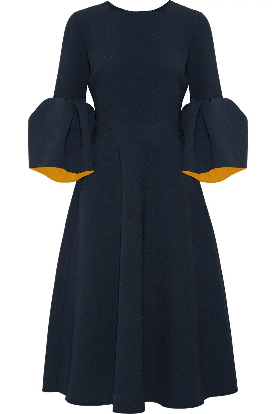 Roksanda Yasmin Midi Dress in Navy