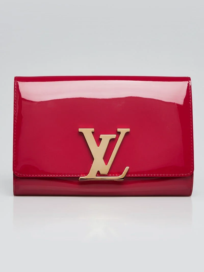 Louis Vuitton Louise Clutch Bag in Indian Rose