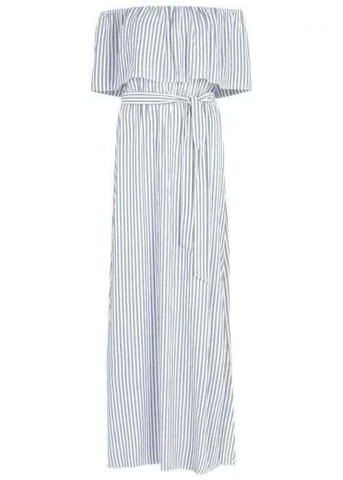 Alice + Olivia Grazi Off the Shoulder Maxi Dress