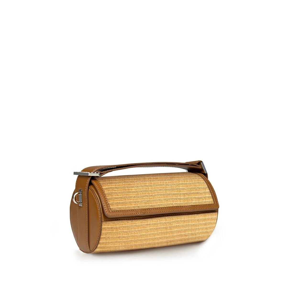Marina Raphael Savannah Bag in Tan Raffia