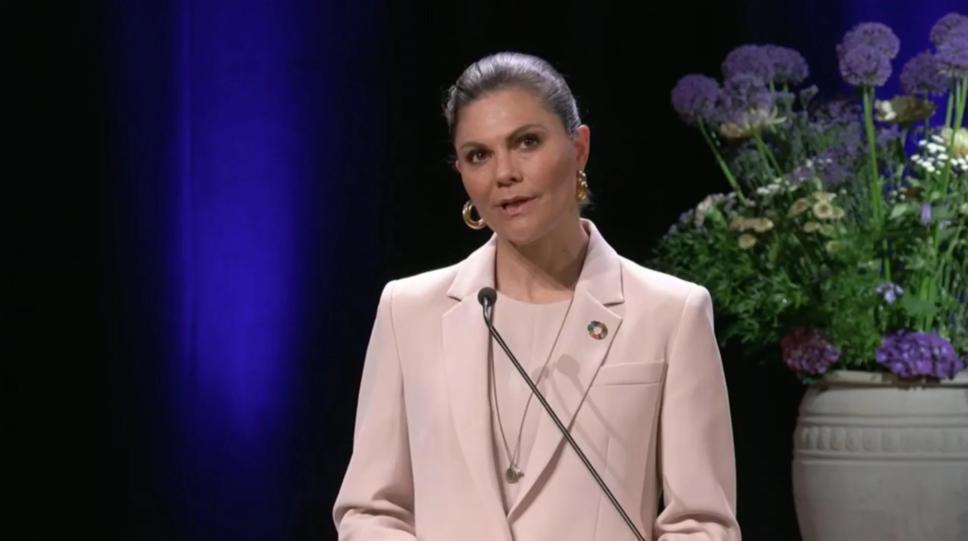 Crown Princess Victoria takes part in Nobel Prize Summit: Our Planet, Our Future