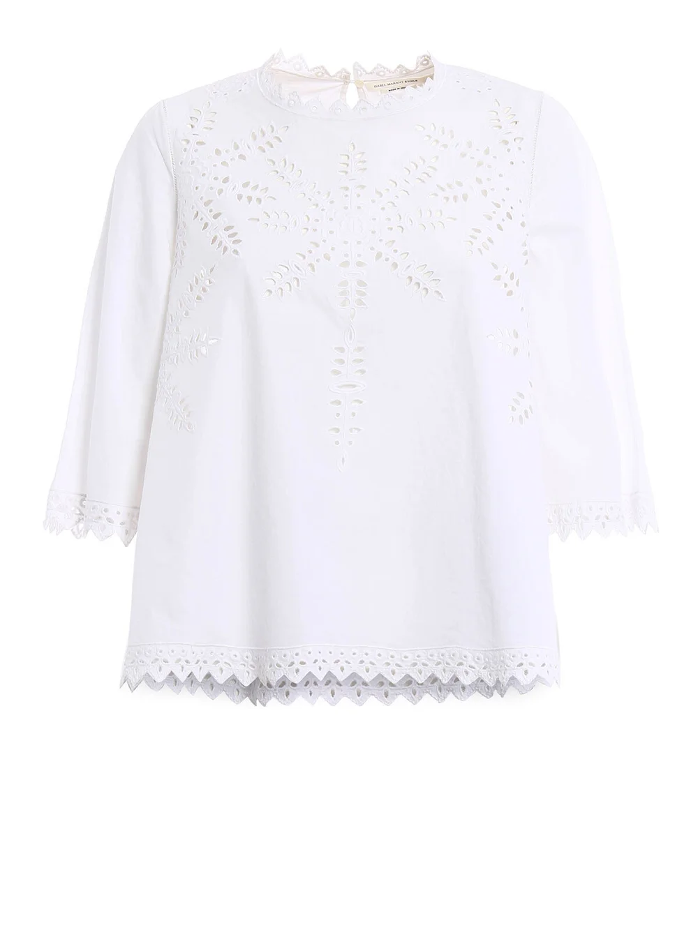 Étoile Isabel Marant Broderie Anglaise Dill Blouse in White