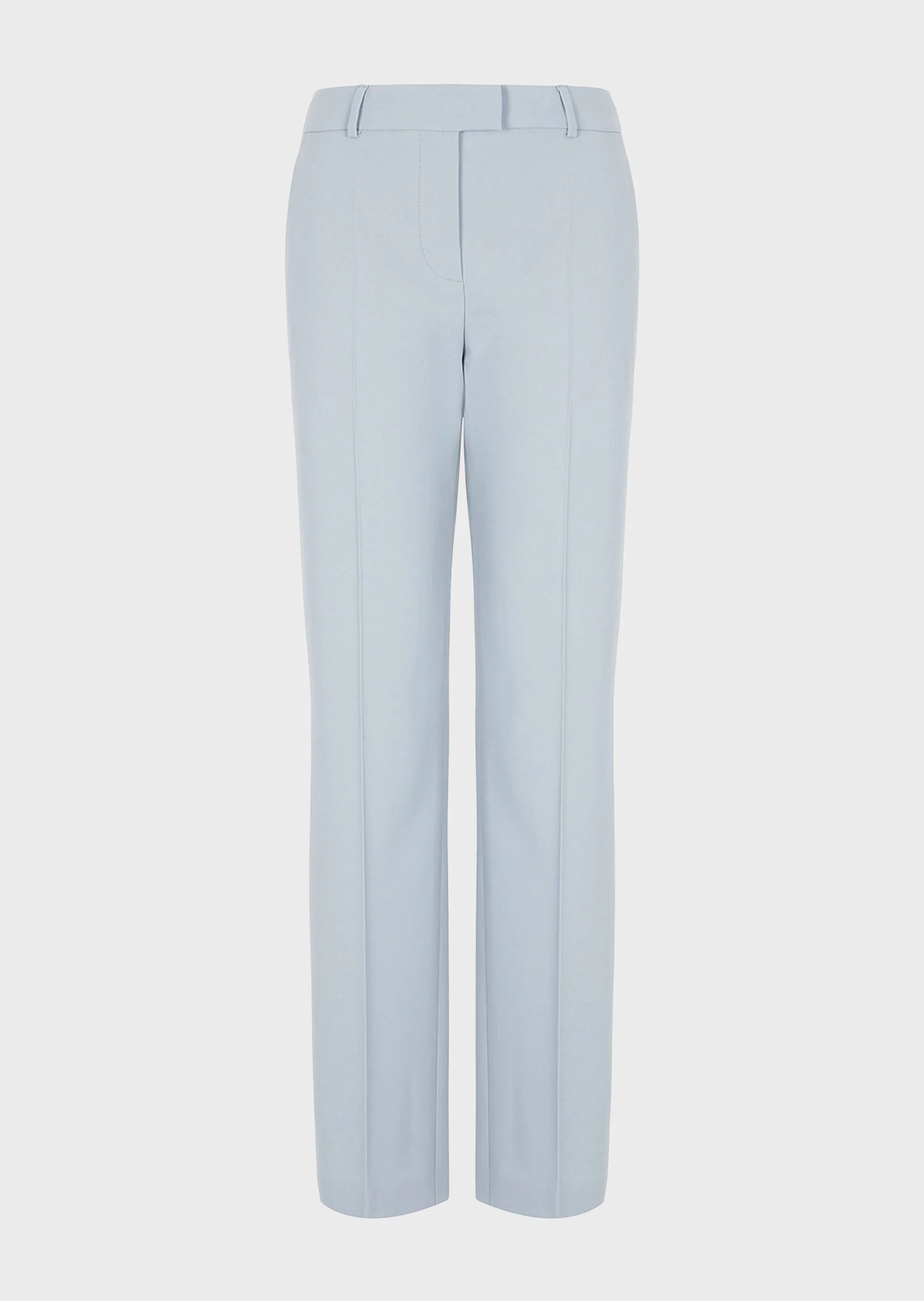Giorgio Armani Stretch Wool-Barathea Trousers in Azure