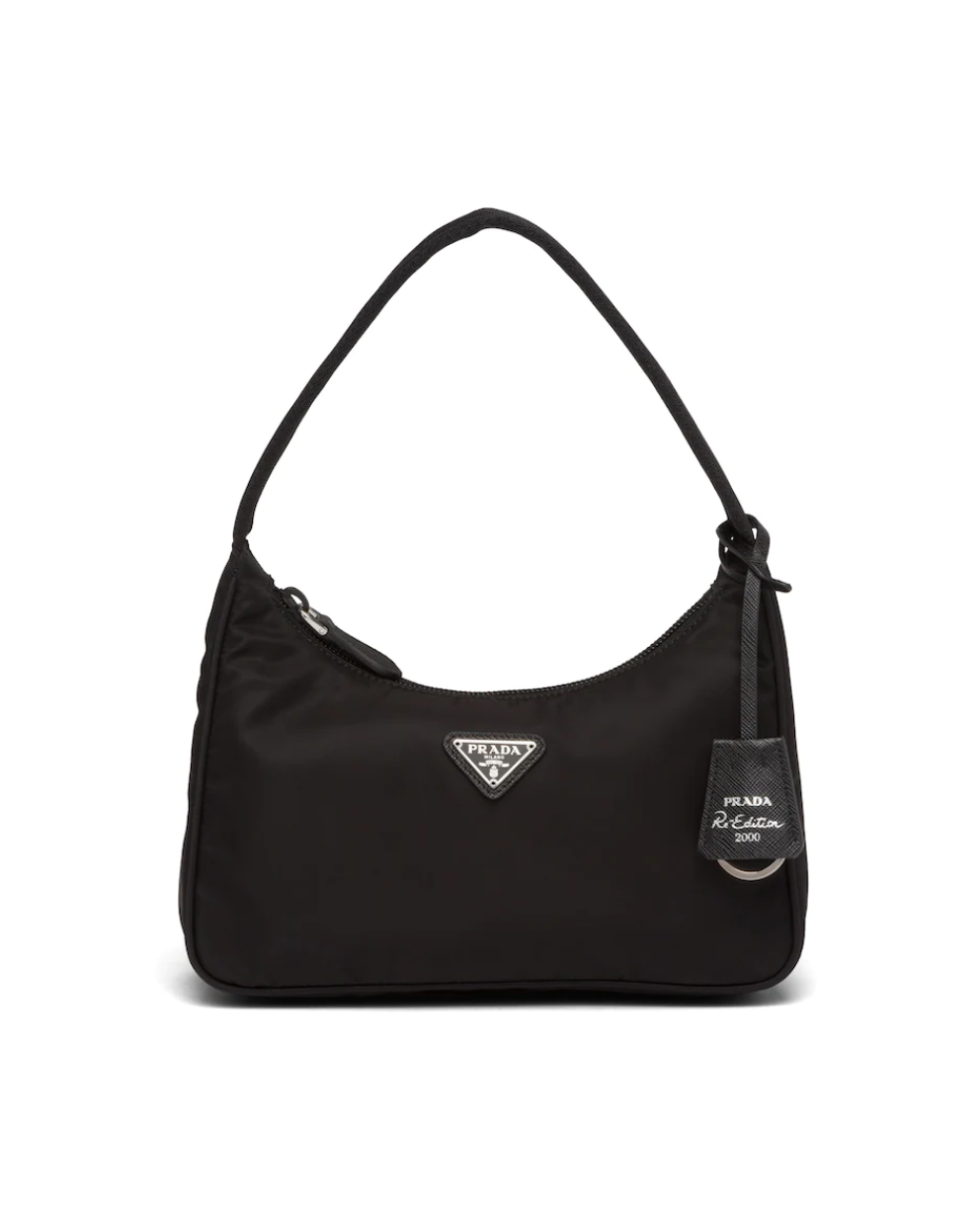 Prada Re-Edition 2000 Mini Bag Nylon Black for Women