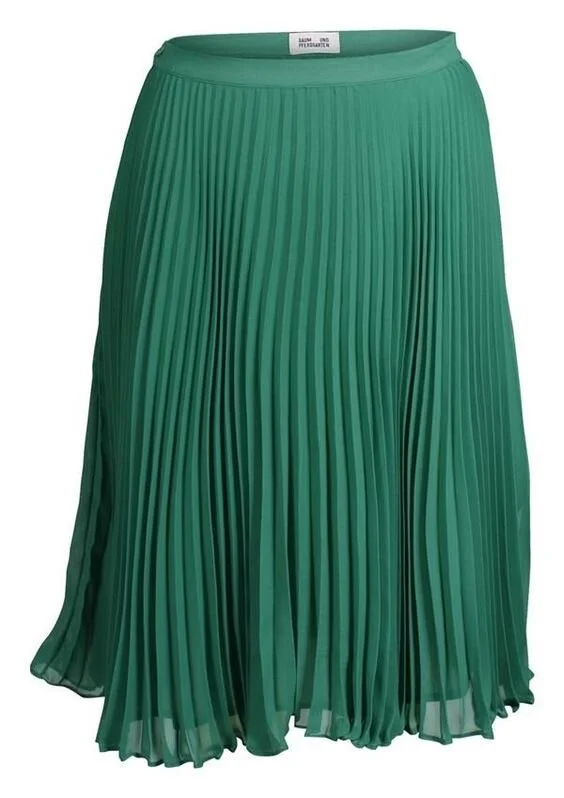 Baum und Pferdgarten Saxona Pleated Skirt in Green