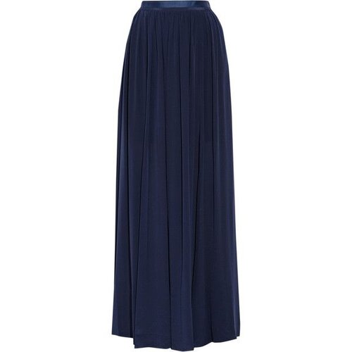 By Malene Birger Severa Pleated Maxi Skirt in Storm Blue — UFO No More